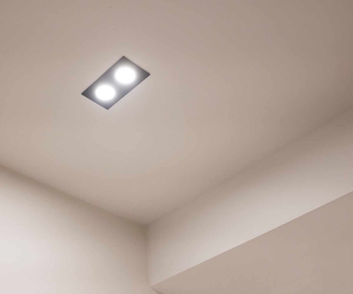 The spotlights have black frames, so they add a touch of interior design. © LedStore.fi